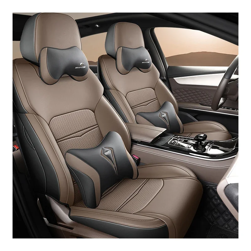 For 2020-2025 BYD Han EV PHEV Seat Kits Custom Car  Covers Full Set Leather Sports Style Front and Rear   Cushion