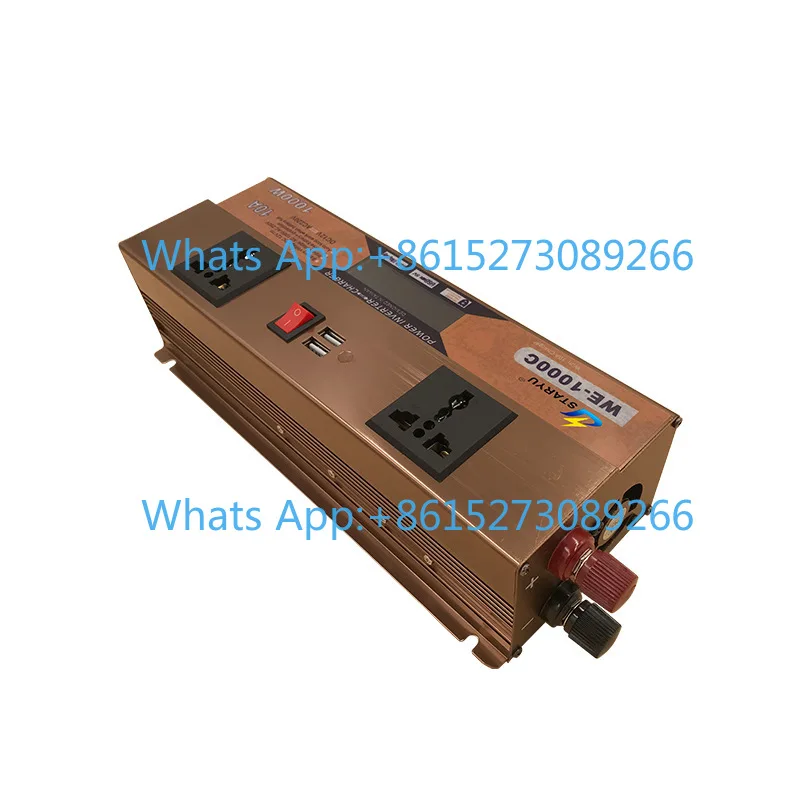 Inverter charger all-in-one machine, multi-function intelligent belt ups inverter 12V to 220V