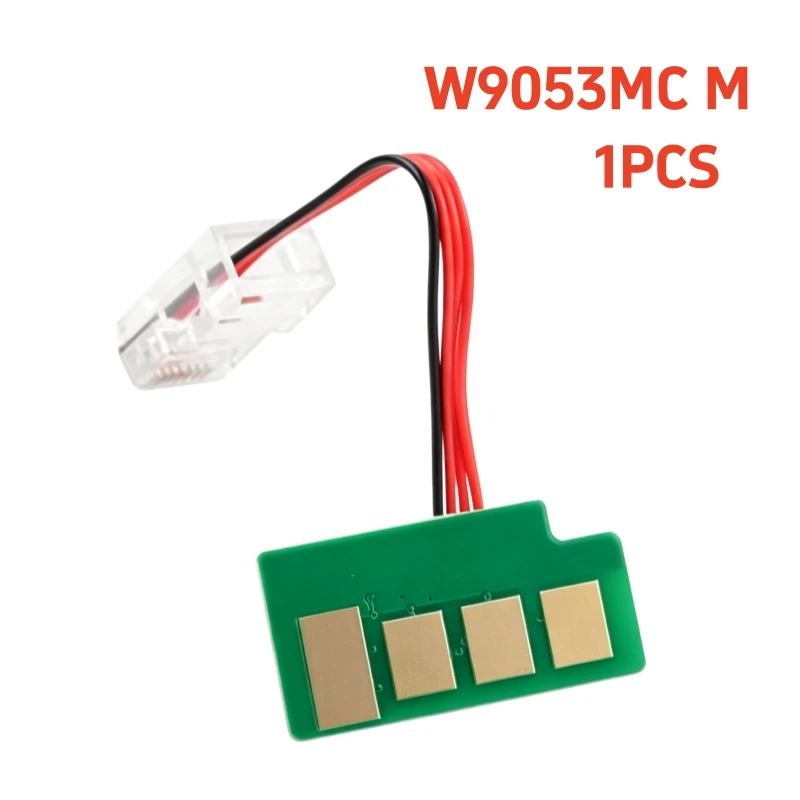 GraceMate 4 Colors W9050MC W9051MC W9052MC W9053MC Toner Chip Compatible for HP E87640 E87650 E87660 MFP W9054MC W9055MC Drum