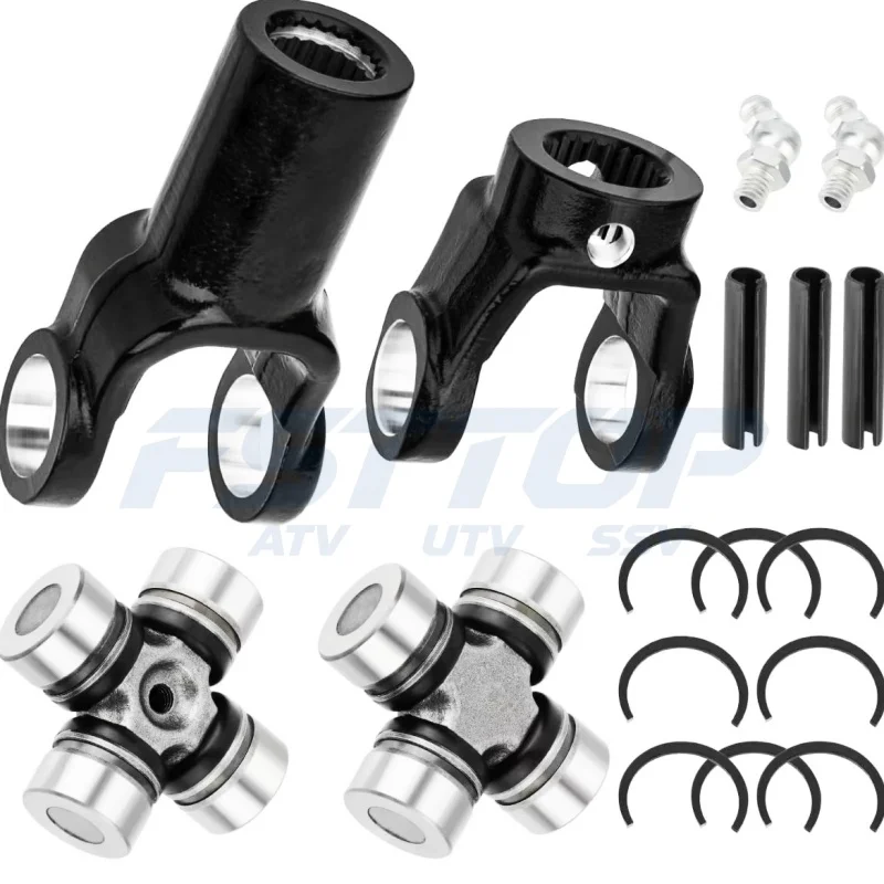 Front thrust lever fork and U-shaped universal joint (both sides) for Polaris Sportsman  300 335 400 450 500 550 570 600 700 800