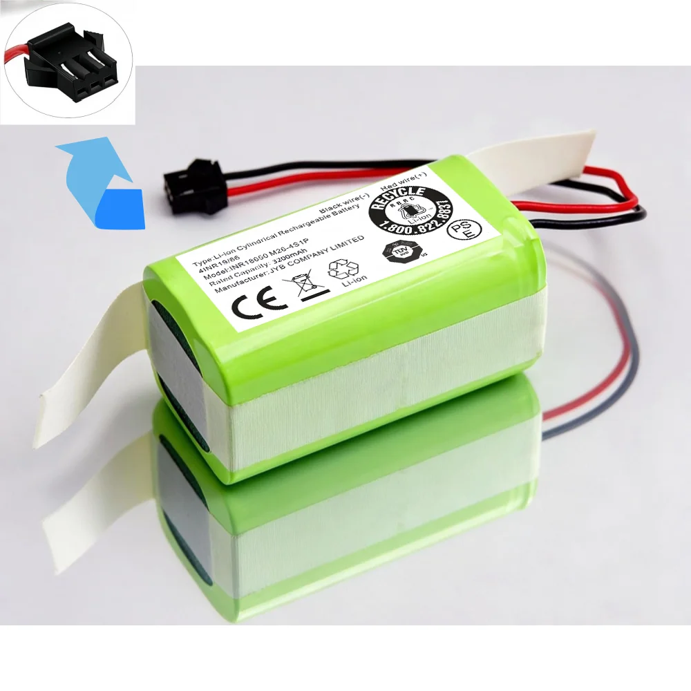 

Аккумулятор 14.4V 6800mAh для Conga Excellence 950, 990, 1090, 1790, 1990, Eufy 11, 11S, Ecovacs Deebot N79, N79S, DN622