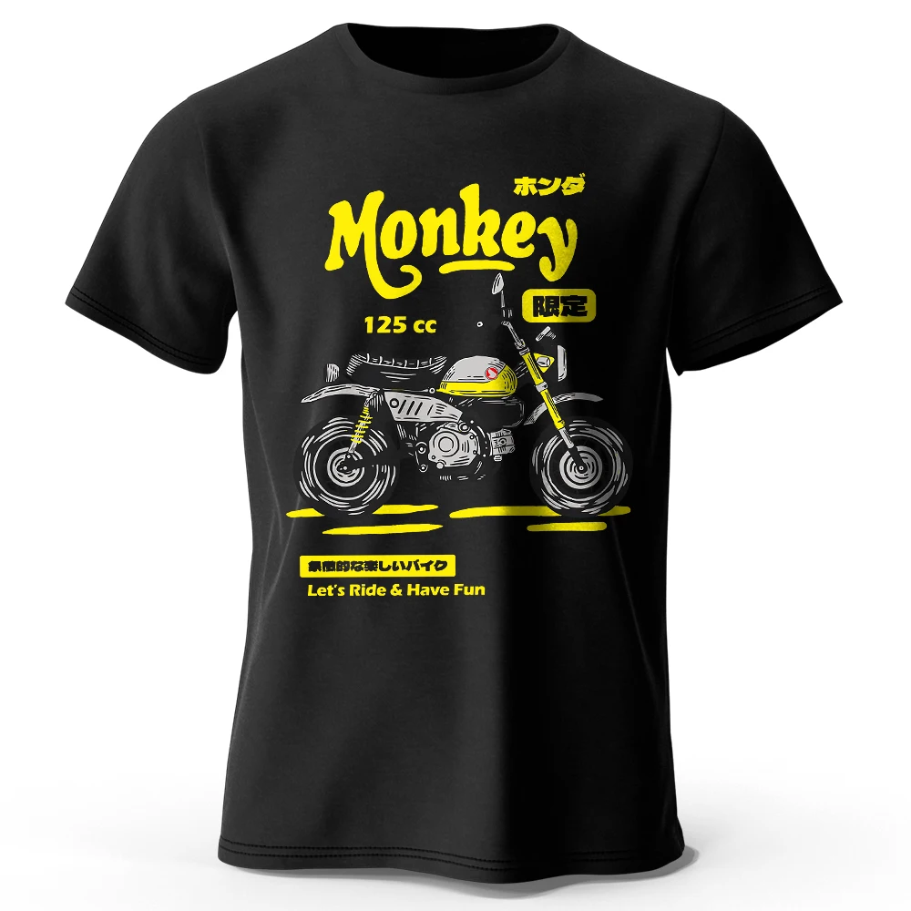 Vintage Motorcycle Sketch T-Shirt 100% Cotton Hand Drawn Bike Graphic Tee for Men and Women Retro Biker Style image 3