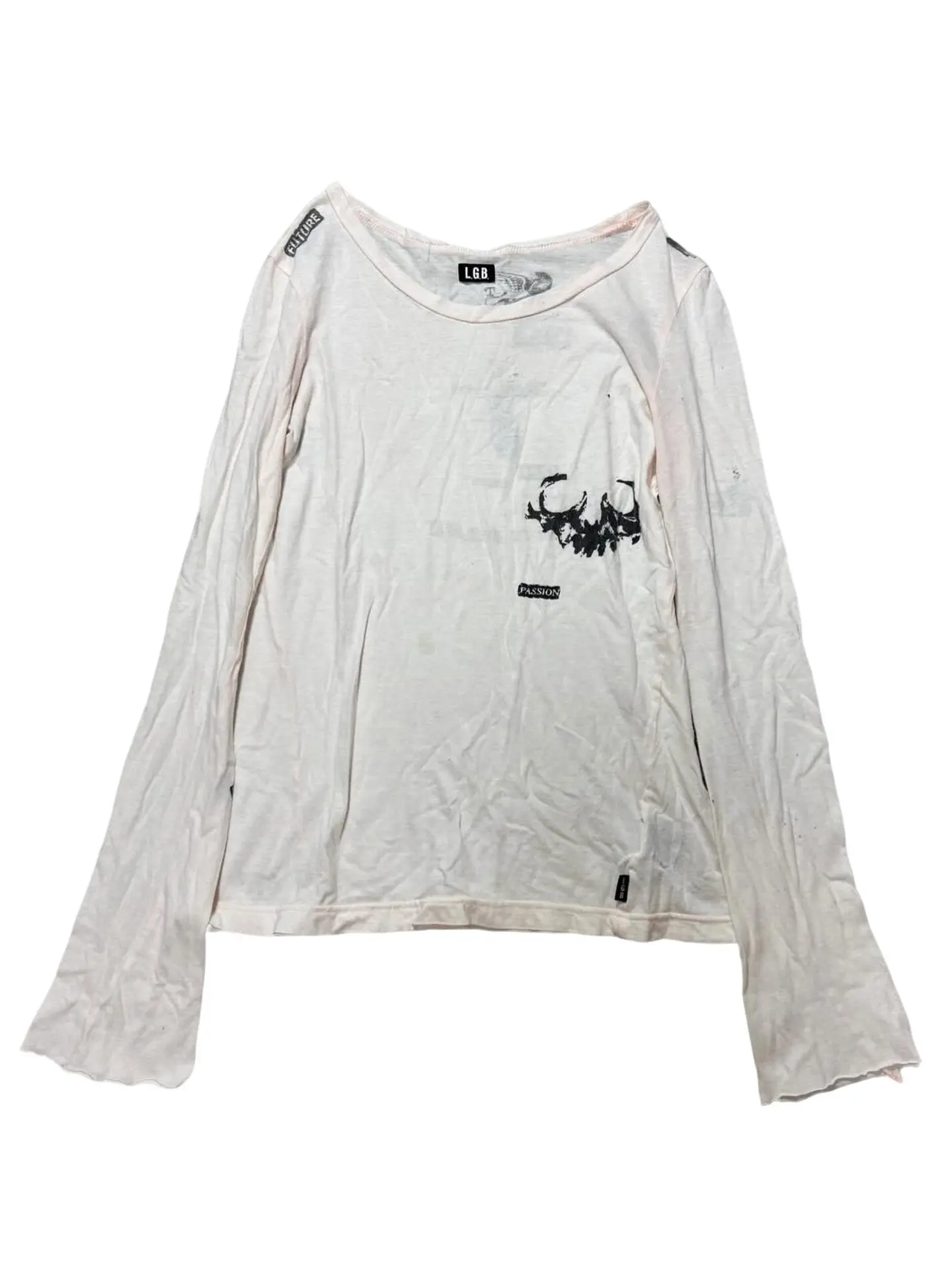 LGB Pioneer Vision Rare Printed Pattern Long Sleeve T-Shirt