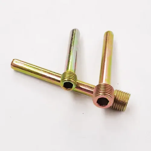 Imagen 2 del producto Tornillo de pastilla de freno de disco para motocicleta, M10 M8, debajo de la bomba, tapa de cabeza hueca hexagonal, pastilla de freno de disco, perno de guía fija