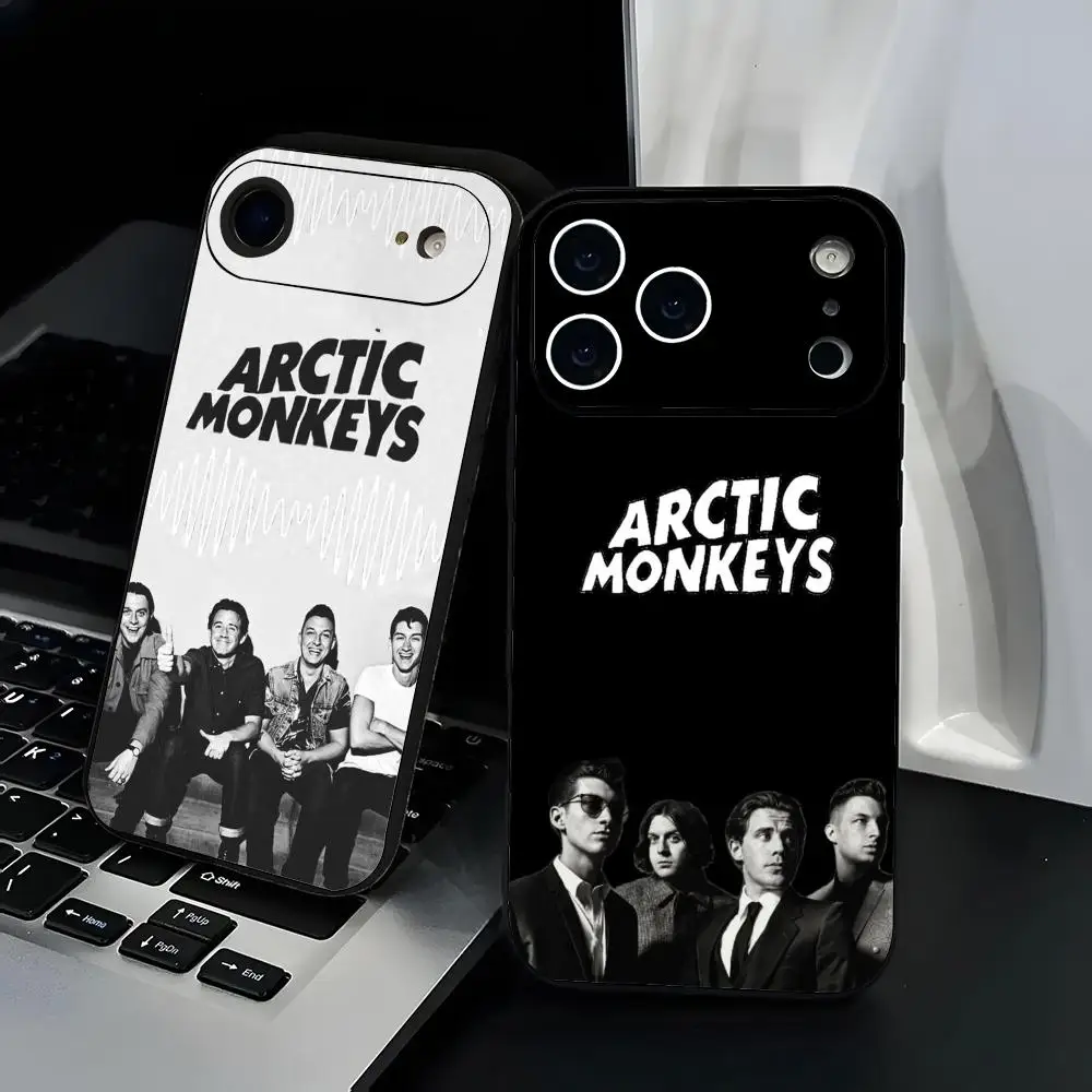

Чехол для телефона Band A-Arctic M-Monkeys для iPhone 12-17 Air Plus Pro Max, атласный глянцевый красочный отличный подарок