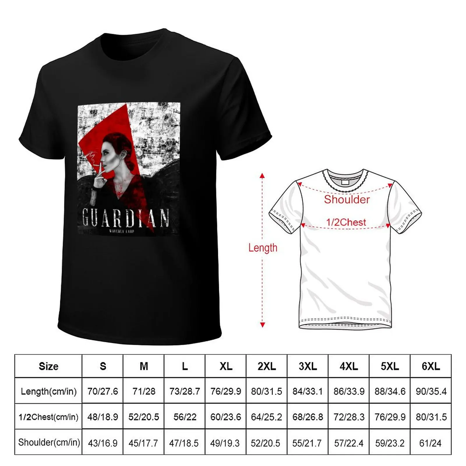 Wynonna Earp: The Guardian T-Shirt Simple Print Design T-Shirt