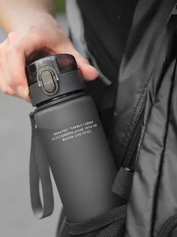 Brand BPA Free Leak Proof Sports Water Bottle High Quality Tour Hiking Portable My Favorite Drink Bottles 400ml 560ml