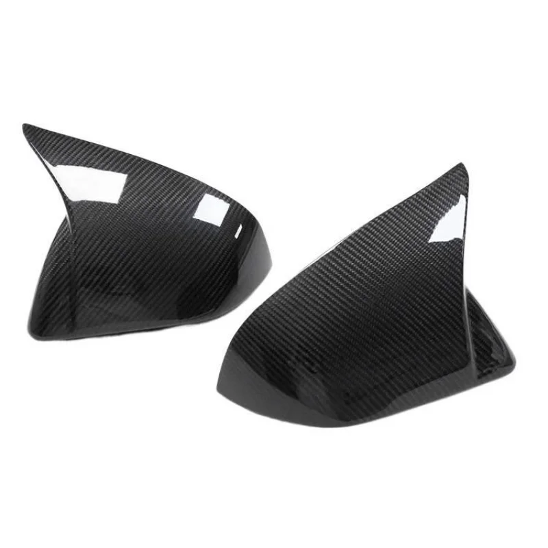 

Suitable for Ford Mustang US/Mid/EU Standard Dry Carbon Fiber Horn Rearview Mirror Cover