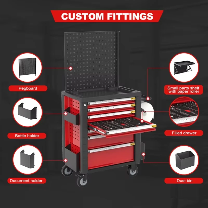 Kinbox 232-piece Car Repair Tool Box Set That Includes a Storage