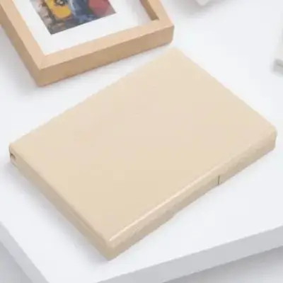Blank Ink Pad DIY Reusable Stamp Ink Pad Plastic Case Multi-Function for Crafting Office DIY Art Projects Scrapbooking Stamping
