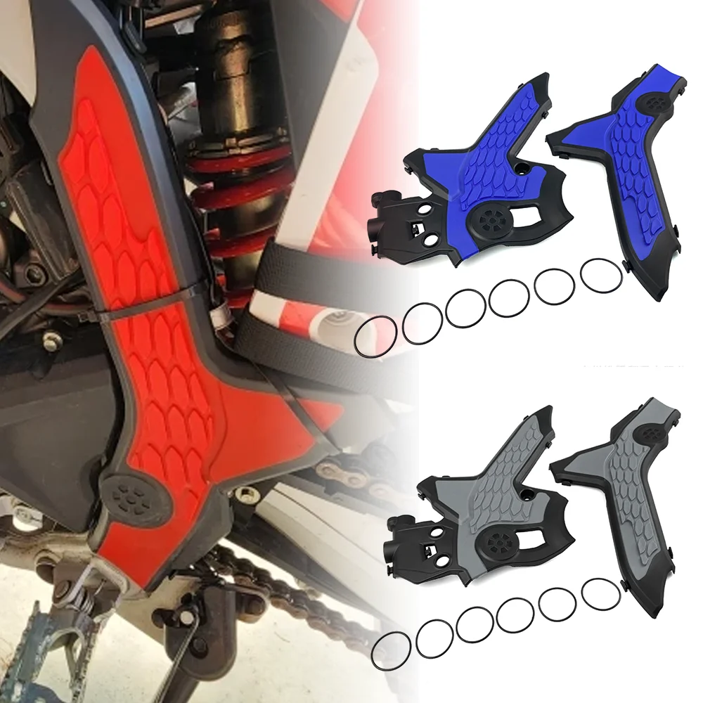 Motorcycle Grip Frame Guard Side Fairing Left Right Side Covers Protector For Honda CRF300L CRF300R ALLY CRF 300L 300R