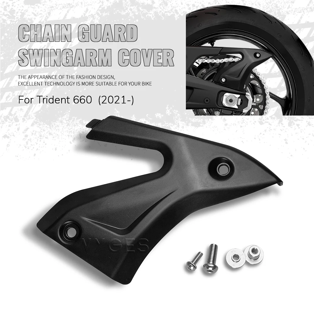 Motorcycles Accessories Chain Guard Swingarm Cover For Trident660 Trident 660 2021 2022 2023 2024- Sprocket Protector Cover