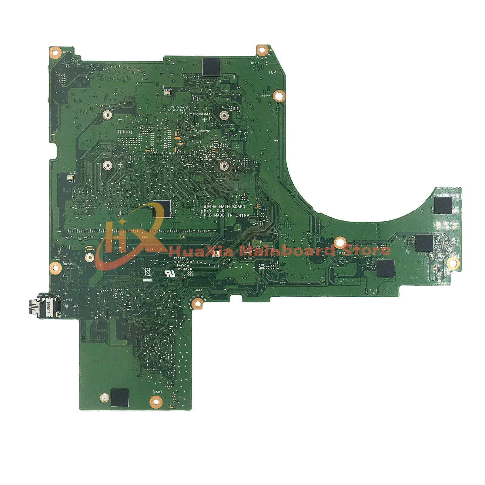 B9440 Mainboard For ASUS B9440UA B9440UAV B9440UAR B9440UAM B9440U Laptop Motherboard 4405U i3 i5 i7 7th Gen RAM-8GB/16GB