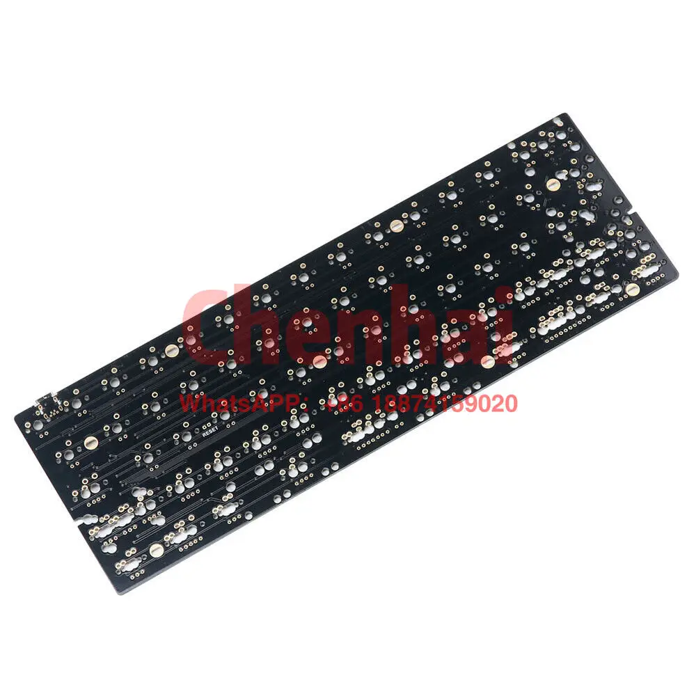 Placa de circuito impreso de teclado de fabricante profesional, 1,6mm, doble cara, entrega rápida