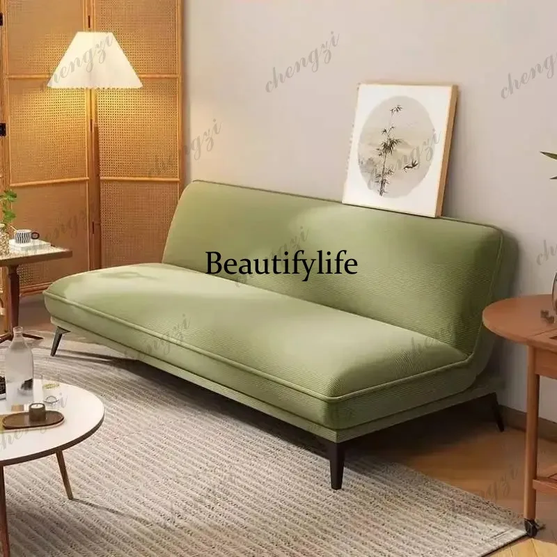 

European Aesthetic Living Room Sofas Designer Green Recliner Lazy Sofa Bed Sleeper Japanese Schlafsofa Bett Furniture Home