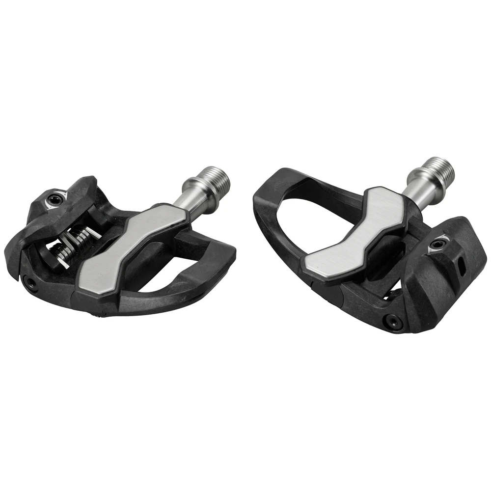 

Road Bike Self Locking Pedals Compatible with Looking KEO System Lightweight Carbon Titanium Axis Pedals With Cleats Clipless