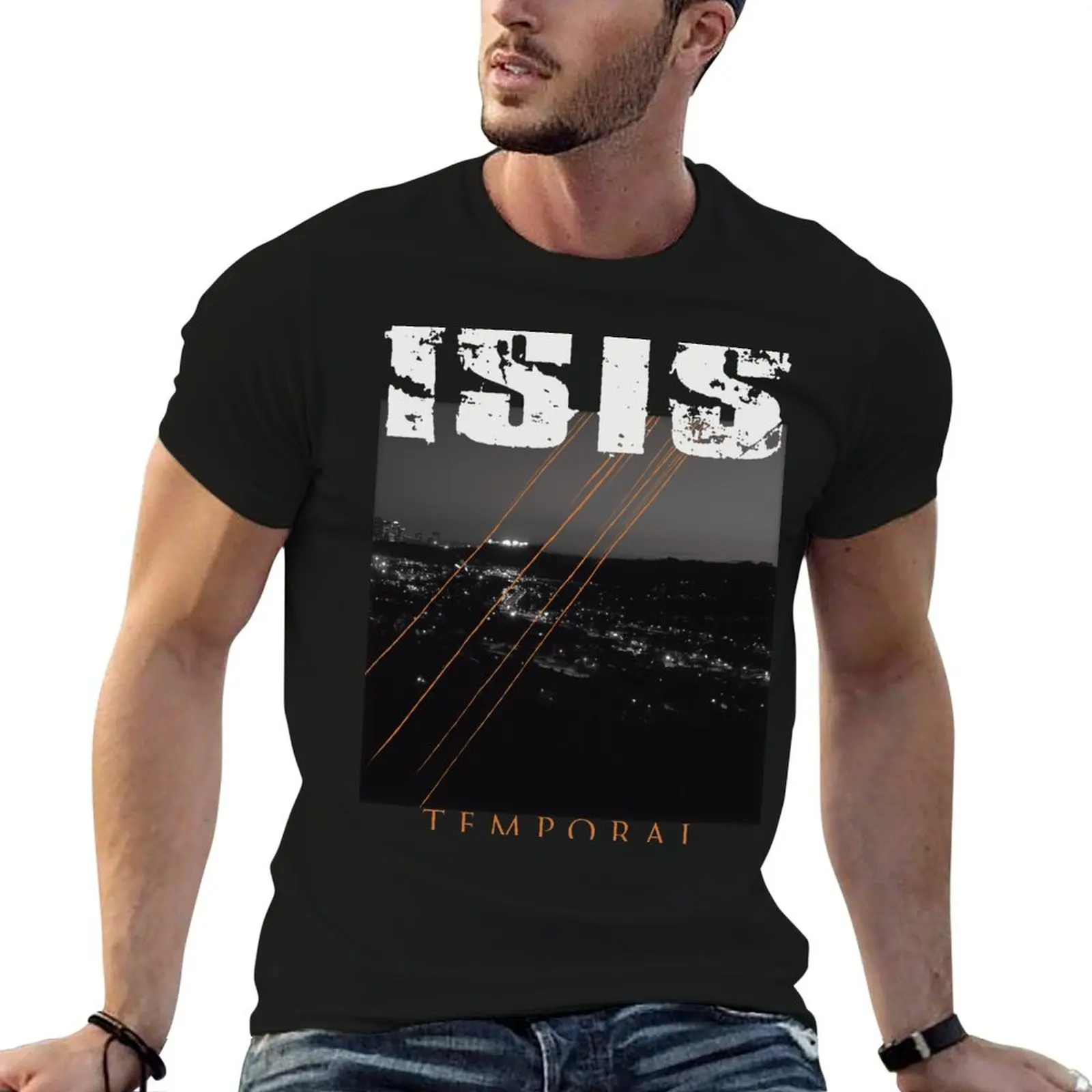 ISIS - Temporal - Post Metal - Sludge Metal T-Shirt summer tops anime clothes graphic t shirt vintage cotton t shirt men