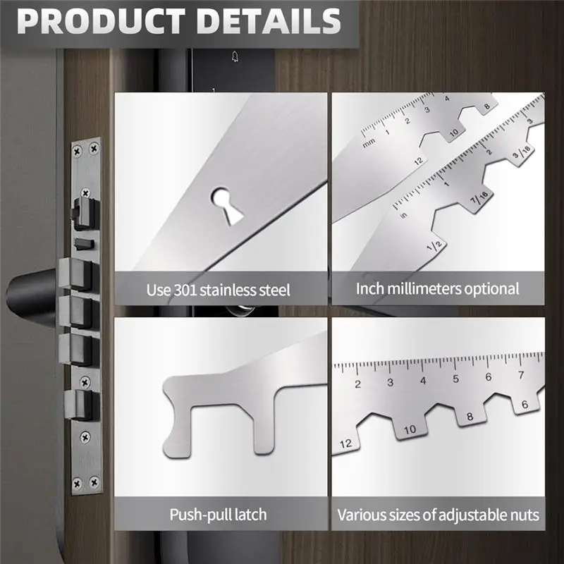 مجموعة أدوات عالمية جديدة من 6 قطع، أدوات إصلاح من الفولاذ المقاوم للصدأ عالية المرونة، مجموعة أدوات منزلية متعددة الأغراض
