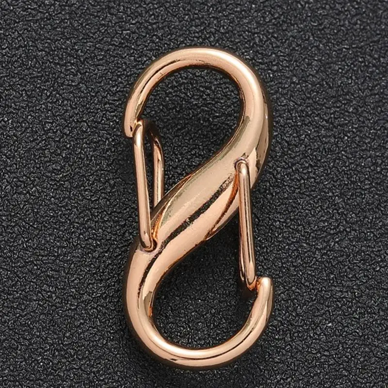 

X7XC Chain Bag Adjustable Bags Strap Buckle Zipper Pull Clasp Hook DIY for Keychain Purse Handbag Shoulder Crossbody Bags