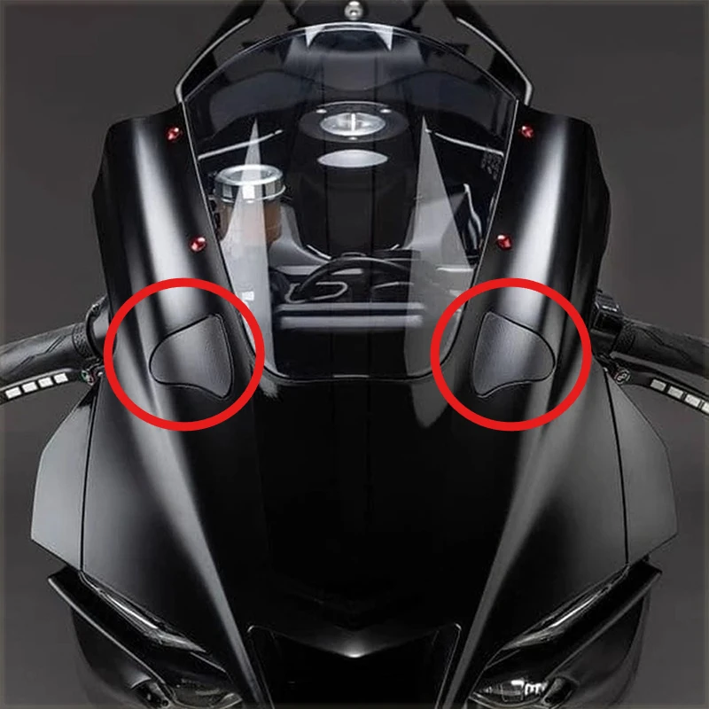 دراجة نارية الزجاج الأمامي مرآة الرؤية الخلفية إزالة ثقب غطاء المكونات تعديل مرآة الرؤية الخلفية غطاء لياماها YZF R1 R1M 2020-2025 #6