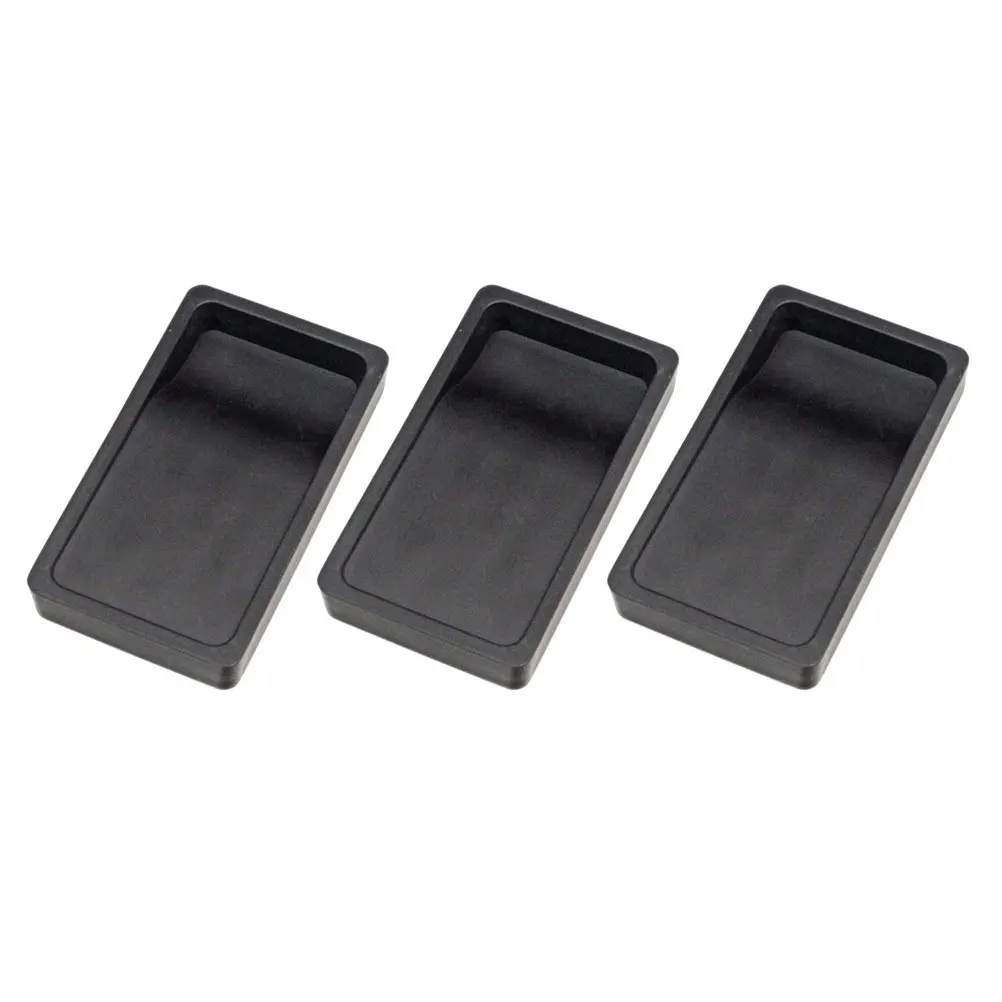 

3 Pcs Portable Inkstone Calligraphy Accessory Chinese Practice with Cover Black Slab Tool Plastic Student Traditional