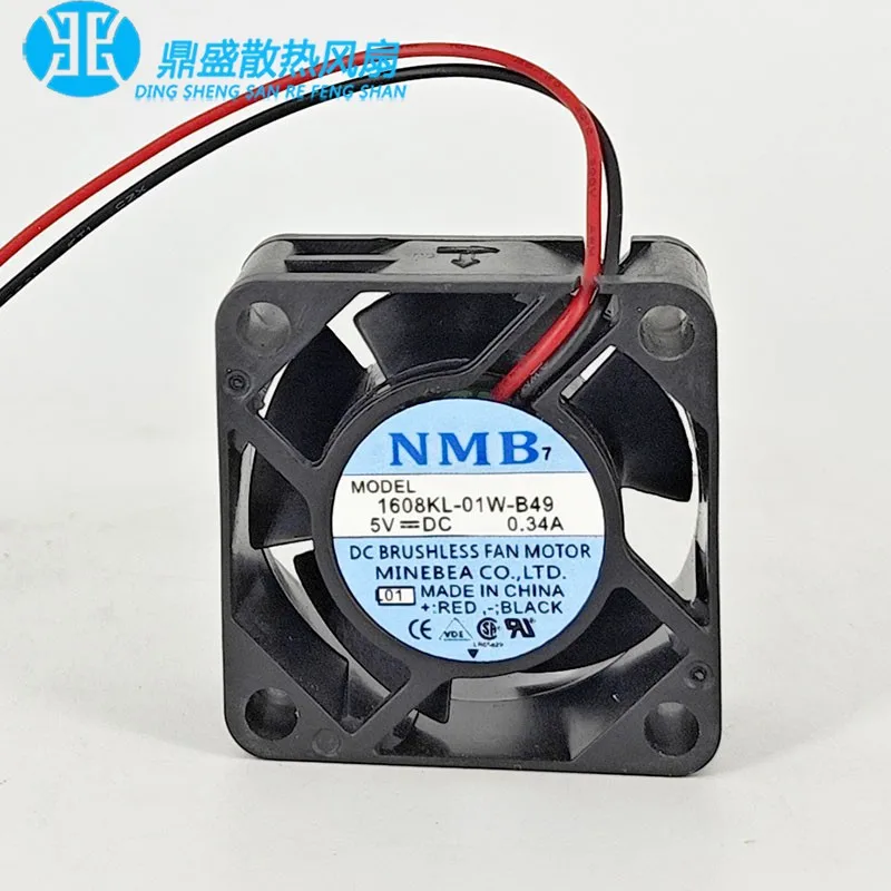 1pcs * 1608KL-01W-B49 ORIGINAL NEW COOLING FAN 5V 0.34A 4020 40*40*20mm RADIATOR
