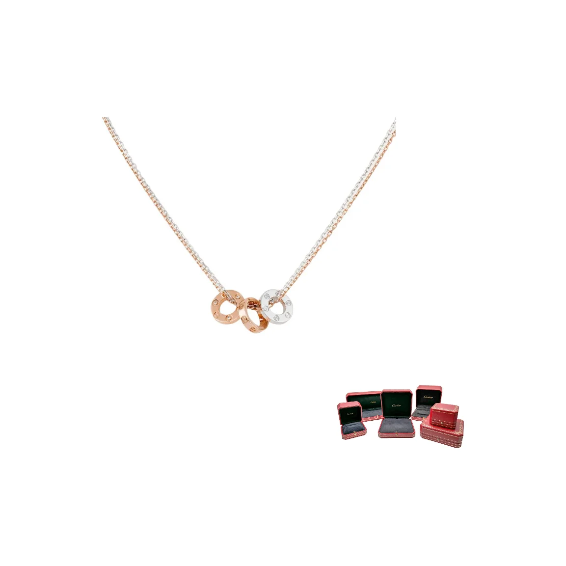 Cartier LOVE Necklaces Unisex B7219700