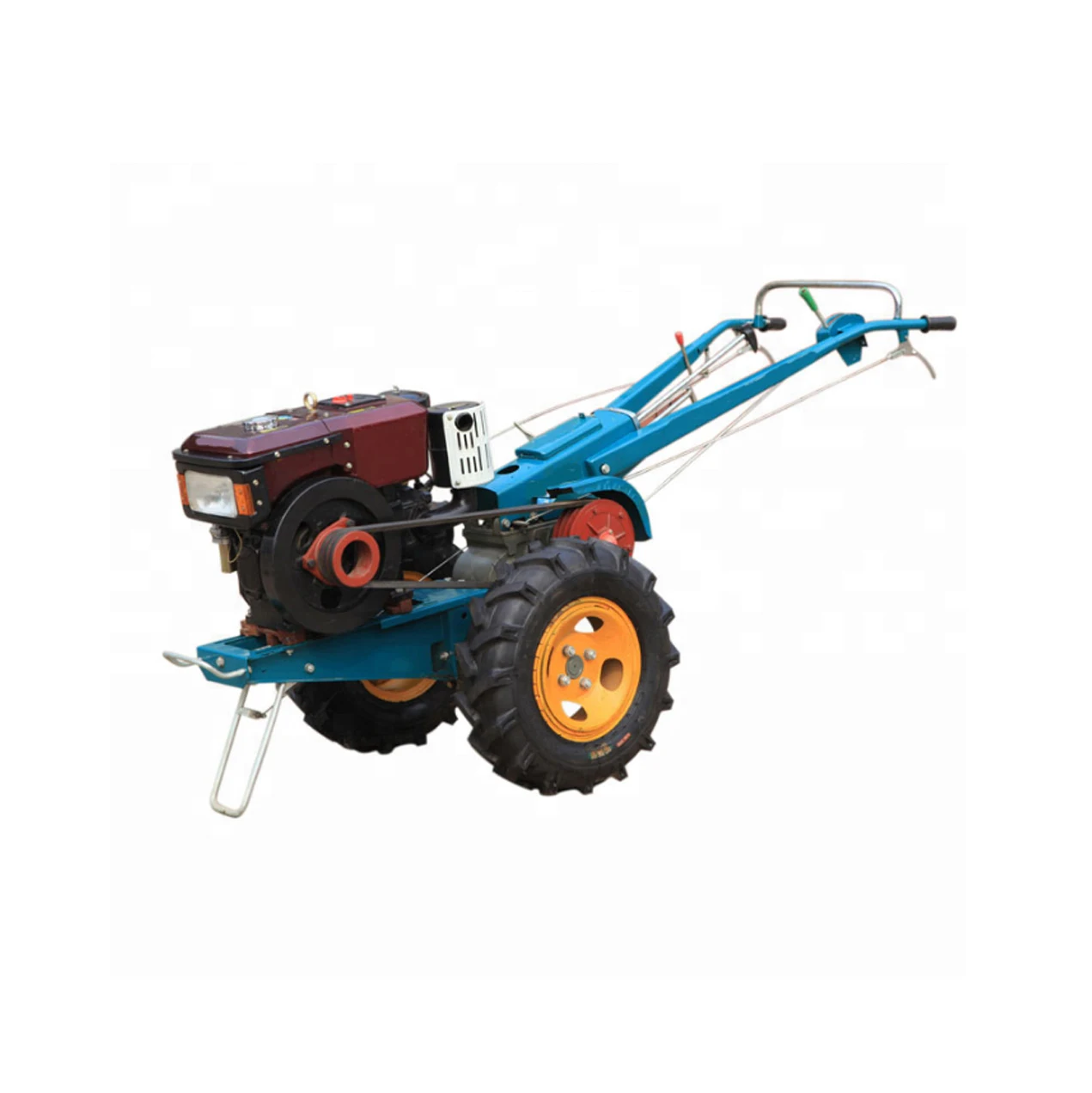 Durable 12hp 13hp diesel electrcic farm field two wheel mini motor motocultor power weeder tiller hand tractor walking tractor