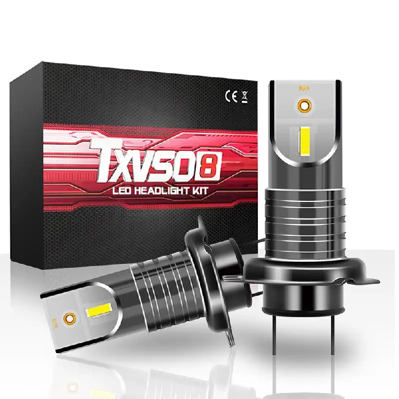 

2Pcs H7 110W Car 5050 CSP LED Headlight Kit Canbus Error Free Lamp 30000LM 6000K Waterproof Dust-proof Car Headlight Bulbs