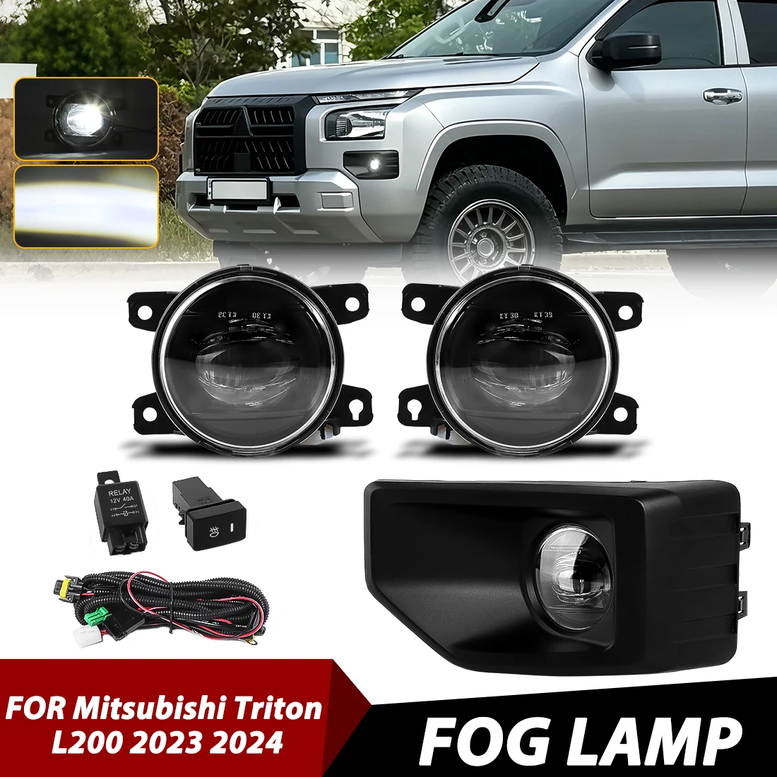 Led Assortment Kit - 미쓰비시 트라이톤 L200 2023 2024용 LED