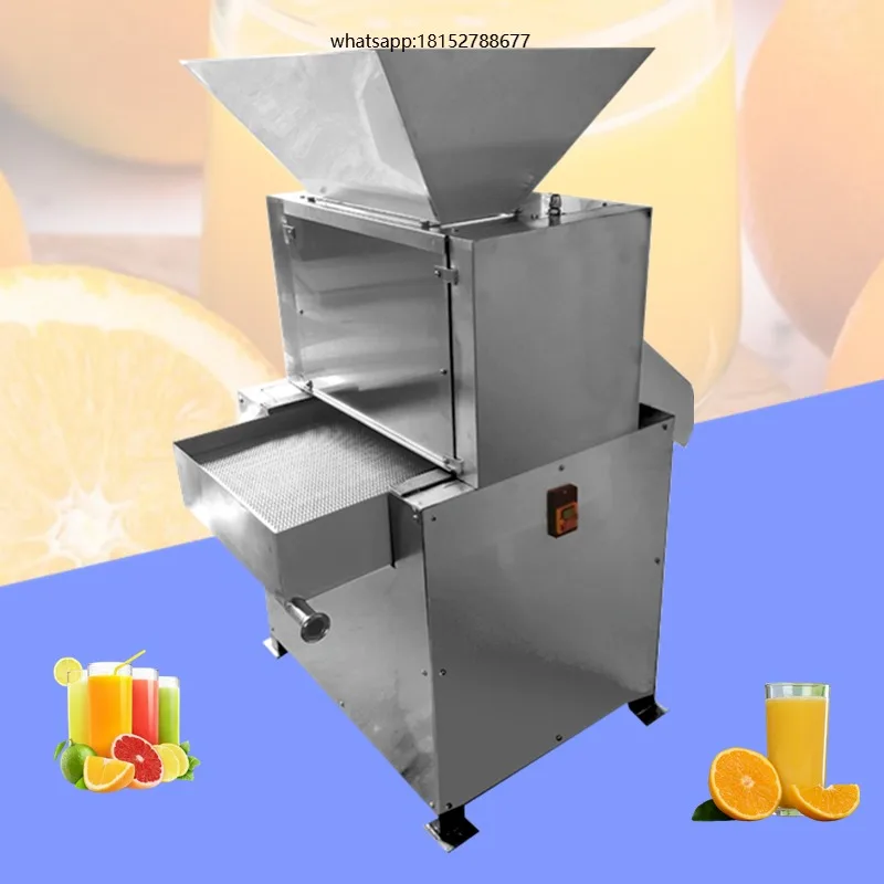 Lemon Double Roller Juicer 220-440V Large Capacity Orange Squeezer Juicing Machine