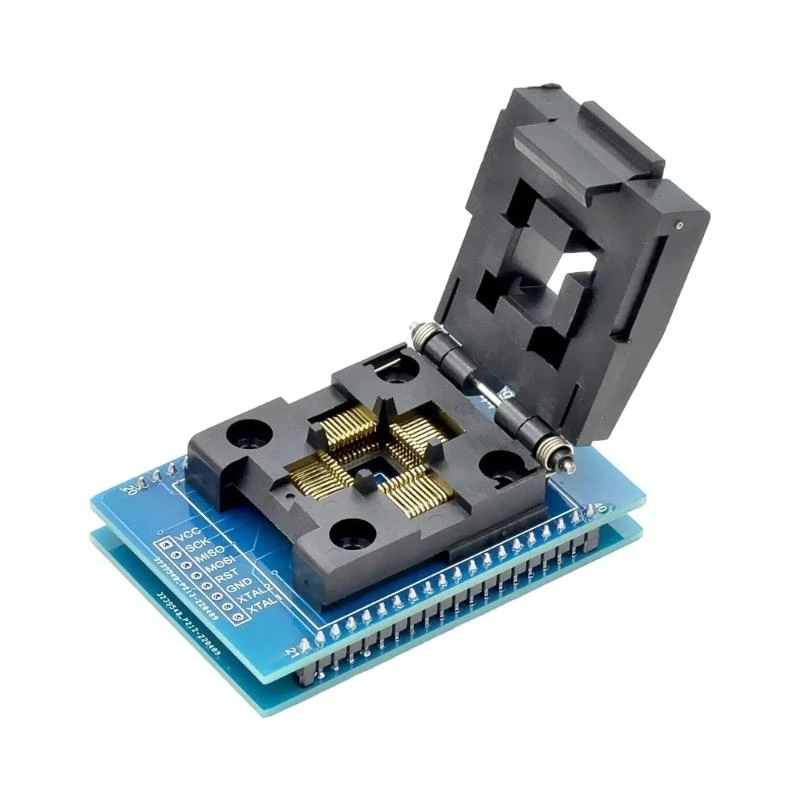 

TQFP44 TO DIP40 Адаптер IC IC Программист Чип -тест сжигающий сиденье 83CF