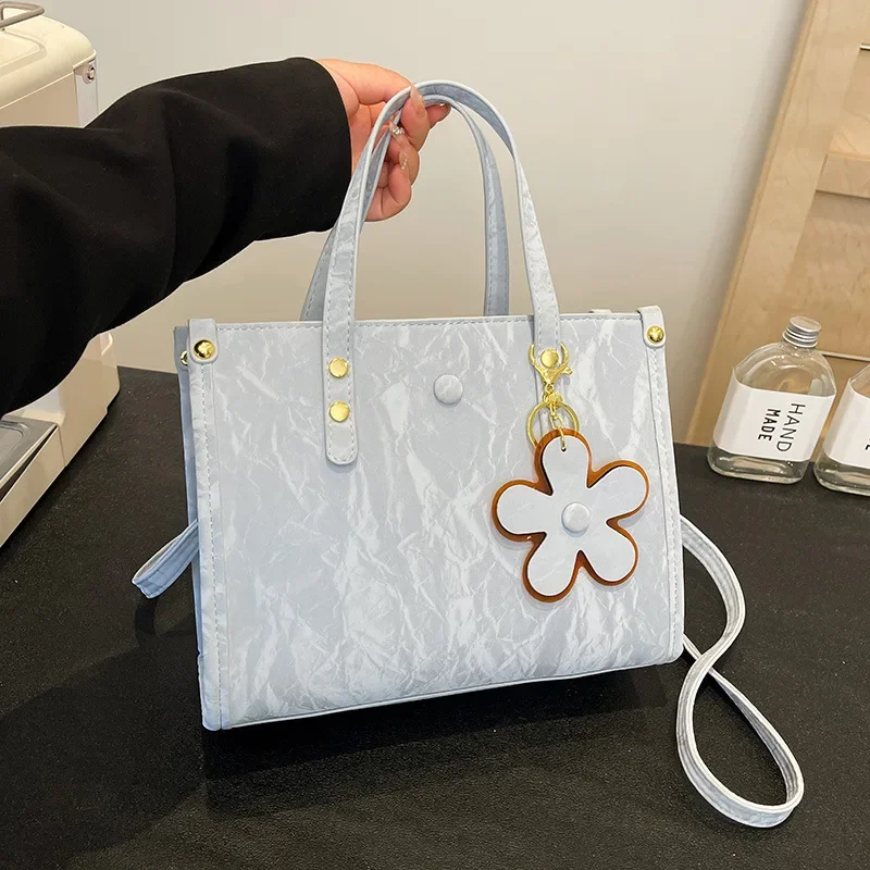 

2025 Women's Large Crossbody Tote Bag - New Simple Design Fashionable Single - shoulder Bag for Daily Errands and Office Trips