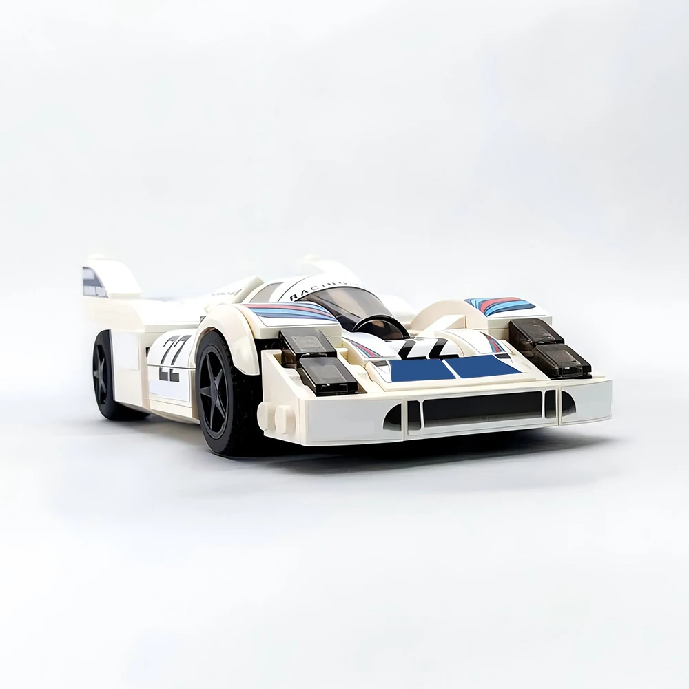 272PCS MOC-187448 1971 Le Mans Speed Champion 917K Endurance Race Building Blocks Racing Car Assembly DIY Gift Children Toys