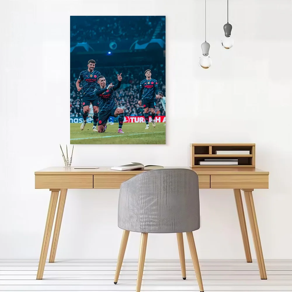 Phil Foden Sniper Poster Customizable Printed Canvas Painting for Pictures Wall Art Room Decoration Gaming Decorative Paintings