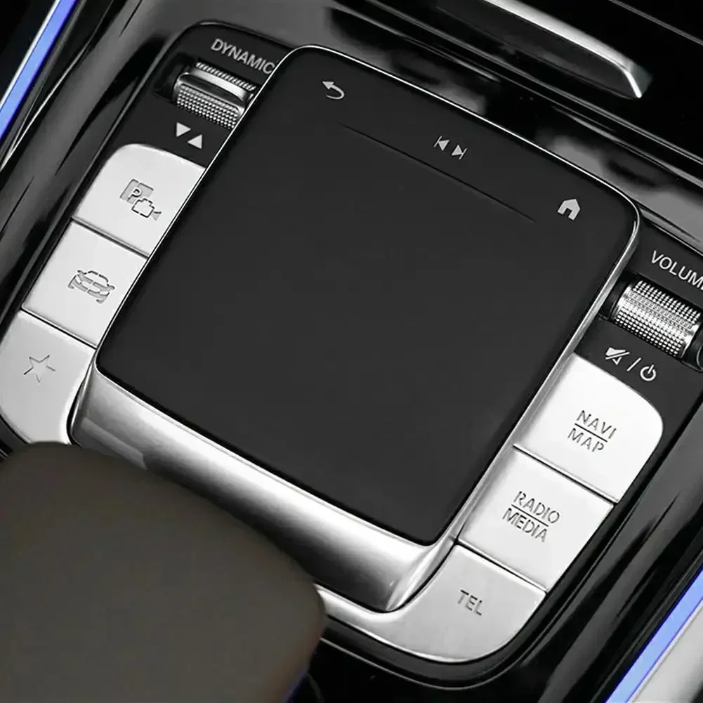 2/3/5/7/9Pcs Car Air Conditioning Button Central Control Start Button Decoration Cover Sticker For Mercedes Benz GLB GLA A B CLA