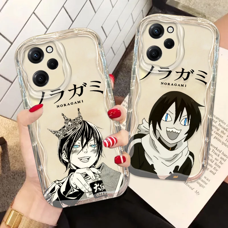 Noragami Yato Anime For Xiaomi Redmi Note 13 12 12S 11S 11 10 9 8 10A 9C Pro Plus 5G Wave Oil Funda Phone Case