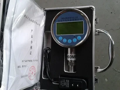 

Hot sales Precision digital pressure gauge absolute pressure gauge YBS-C 0.05 level vacuum digital pressure gauge