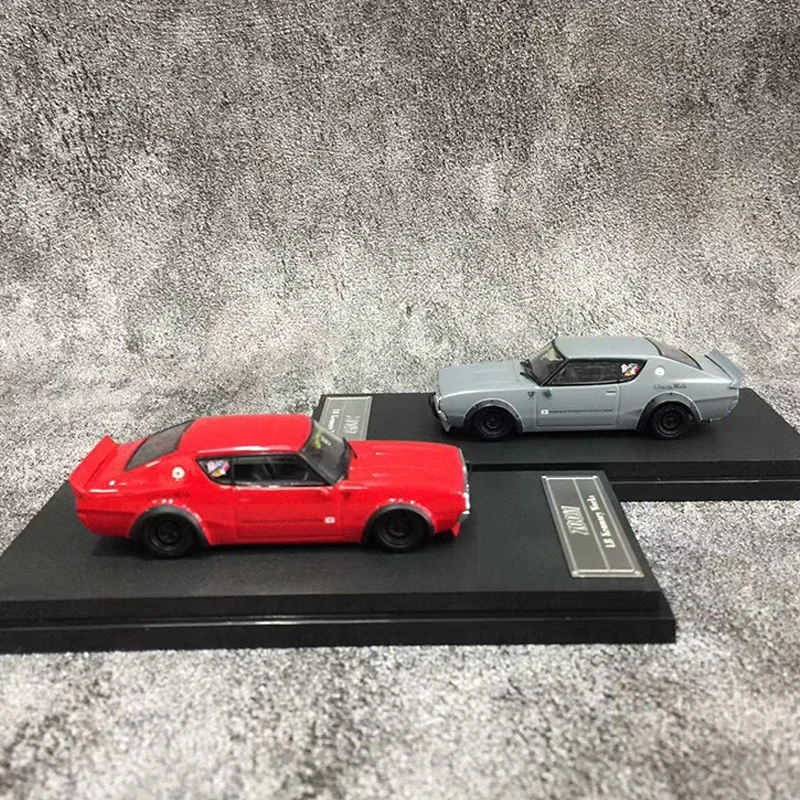 Zoom 1:64 Model Car Skyline GT-R KPGC110 Wide Body Alloy Die-Cast Vehicle