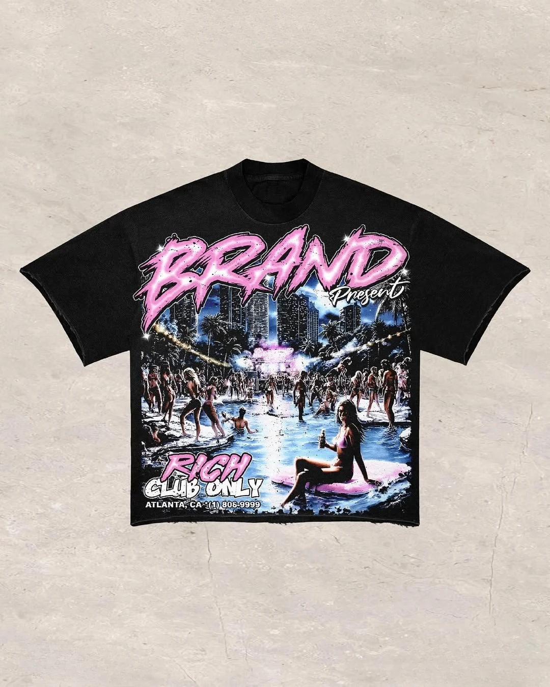 

Y2k Fashionable Comfort Oversizeds Short-Sleeves Casual Classic Popular Daily Retro O-Neck Printed T-shirts Gothic Tops