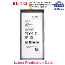 Original BL-T42 4000mAh Replacement Battery For LG V50 V 50 ThinQ 5G V50ThinQ LM-V500 V500N V500EM V500xm phone Batteries