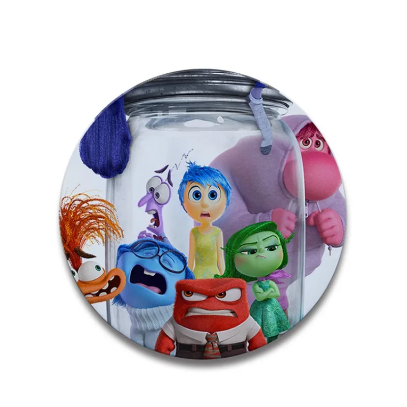 Hot Disney Cartoon Binnenstebuiten Borst Badge Kinderrugzak Kleding Borst Badge Anime Randapparatuur Kleding Kraag Accessoires