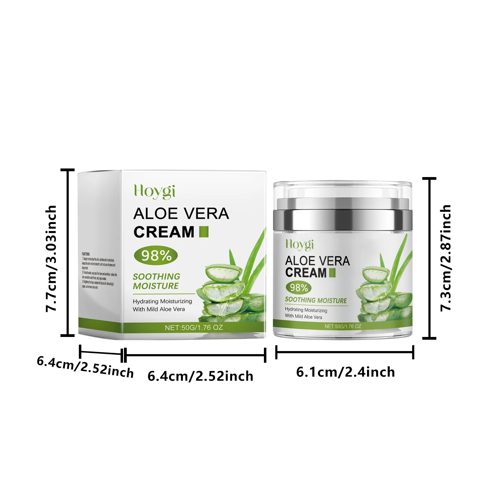 كريم الوجه بالصبار، مرطب عميق، مهدئ للبشرة، مرطب خفيف الوزن، مناسب لجميع أنواع البشرة #6