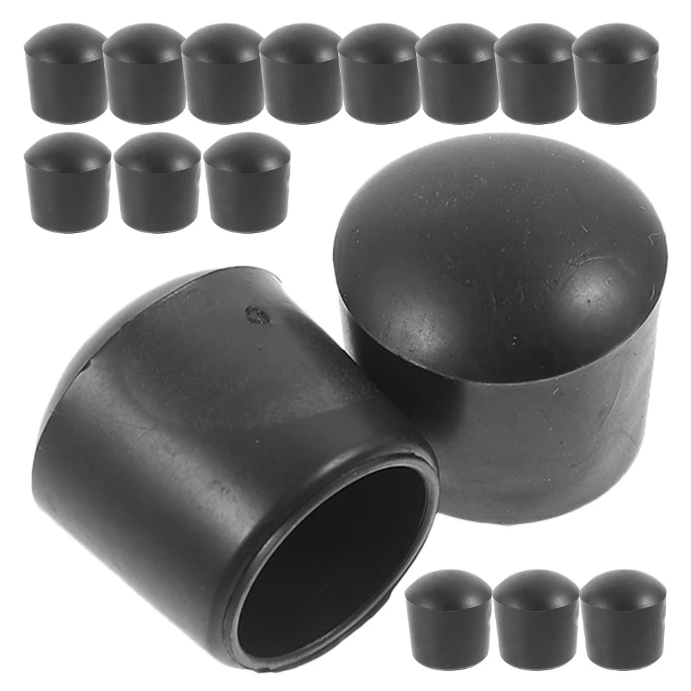 

16Pcs Foosball Rod Caps Heavy Duty PVC Football Table End Covers Universal Fit Safety Plug for Foosball Machine Parts