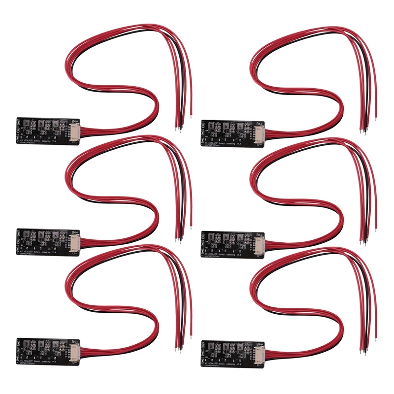 Hot 6X 4S Li-Ion Lipo Lifepo4 LFP Battery Active Equalizer Balancer BMS 1.2A Balance Energy Transfer Board