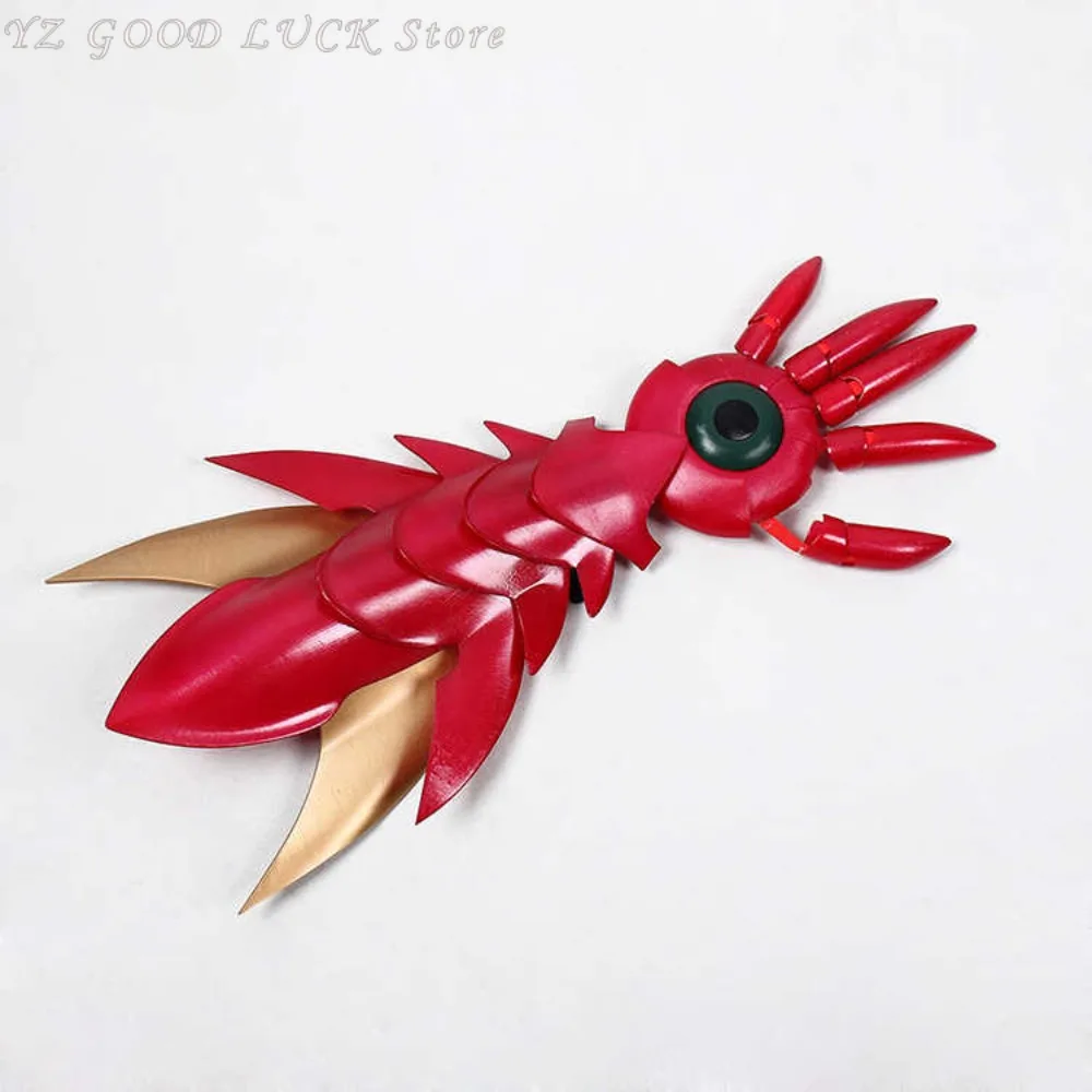 Game Boosted Gear Cosplay Arm Goves, Anime High School DxD Cos, Red Arm Props for Women and Men, Halloween Novelty Gifts