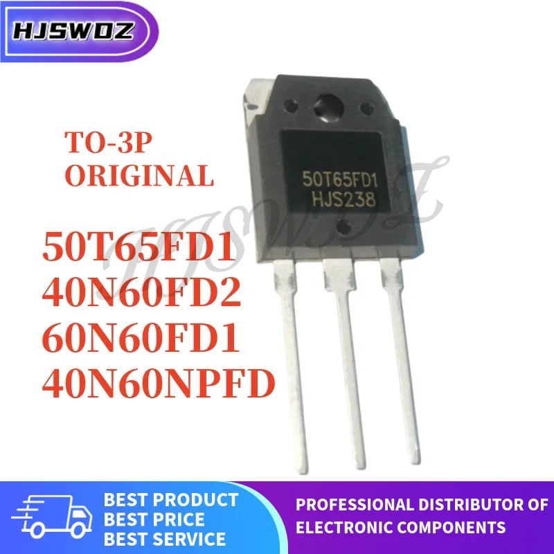 5PCS TO-3P NEW 40N60FD2 50T65FD1 40N60NPFD 60N60FD1 SGT50T65FD1PN SGT40N60NPFD SGT40N60FD2PN SGT60N60FD1PN SGT60N60FD1 IGBT