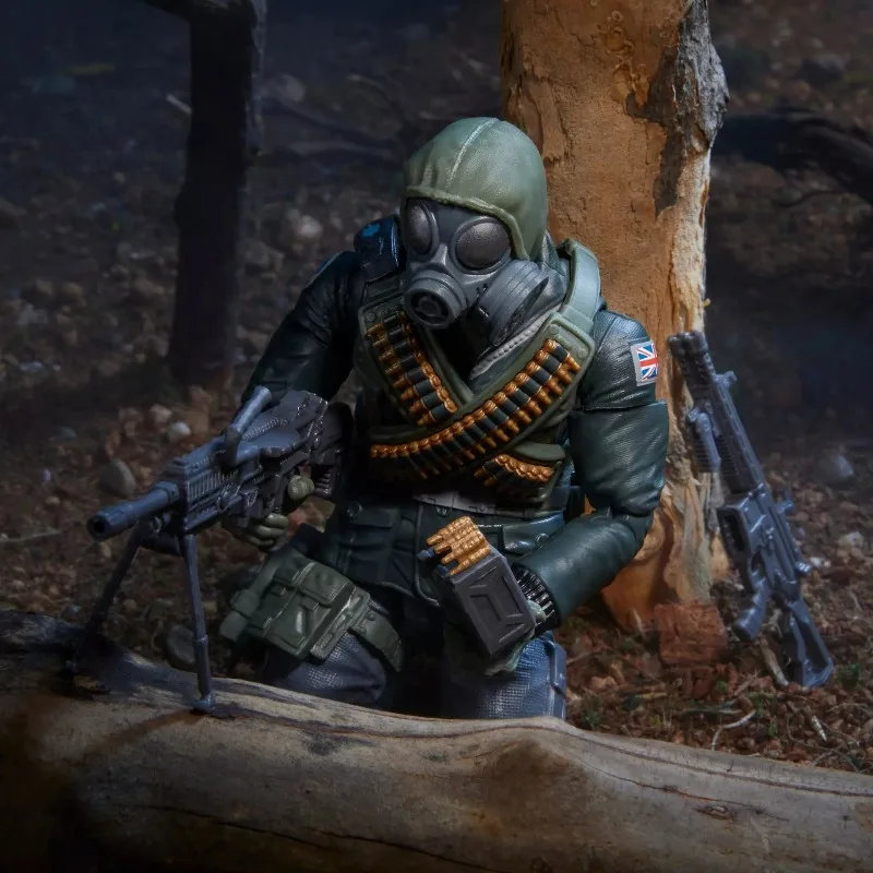 Novo original Hasbro G.I. Joe Classified Series Nightforce David “Big Ben” Bennett Action Figure Modelo de presente
