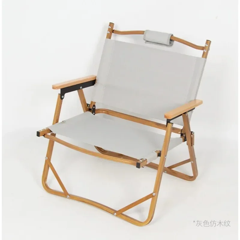 Tragbare Aufbewahrung, faltbarer Campingtisch und Stühle, Set für den Außenbereich, Garten, Dinnerparty, Vintage-Holz, zusammenklappbar