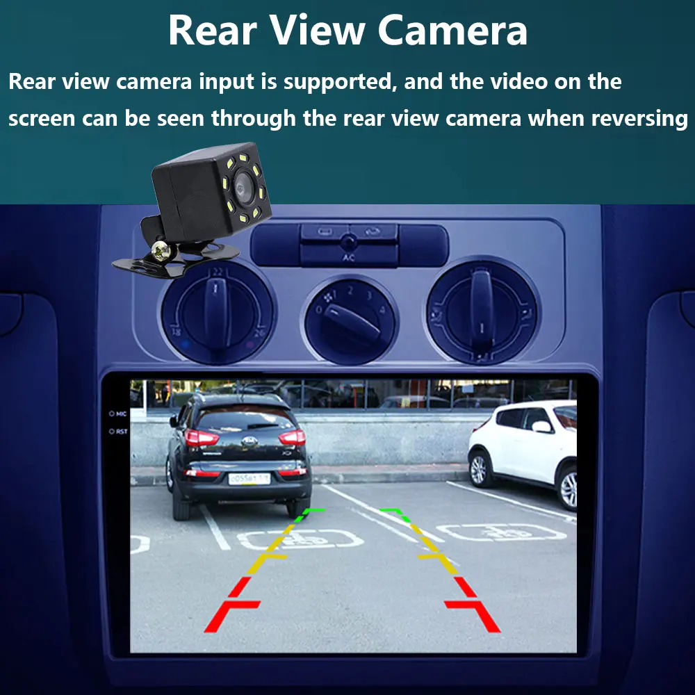 Android13 8G+128G Android 10 Radio samochodowe Odtwarzacz multimedialny wideo Dla VW Volkswagen Touran1 2003 2004 2005 2006 2007 2008 2009 2010